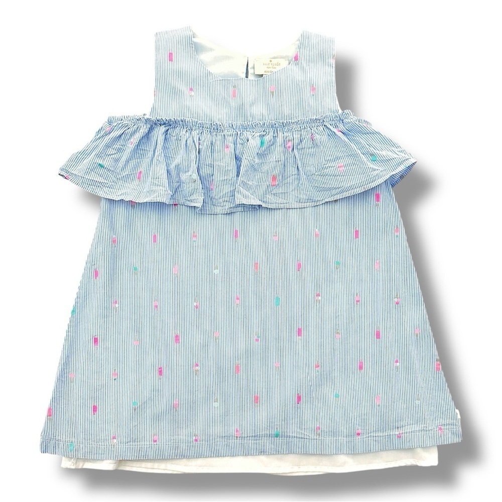 kate spade | Mini Cones Ruffle Dress (6) 🍦